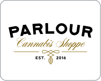 logo for Parlour Cannabis Shoppe